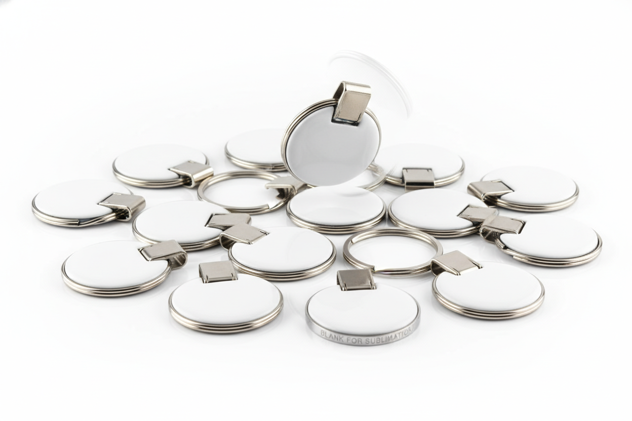 Llaveros Giratorios Sublimación 