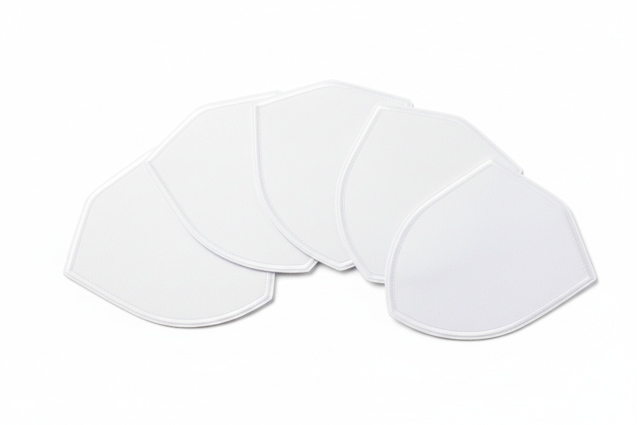 Parchos de Sublimación Escudo 2.2"x 1.7"